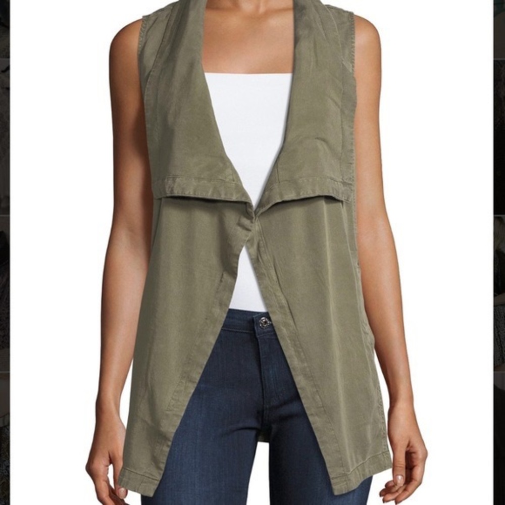 Splendid Drape Front Vest